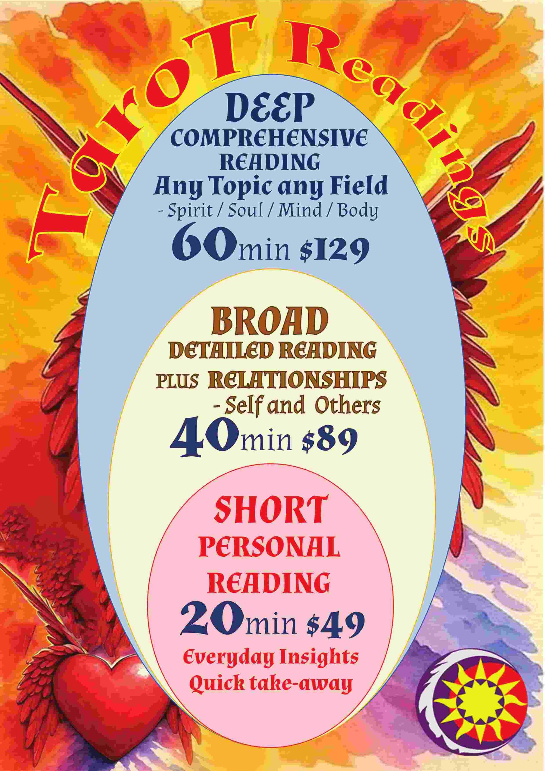Tarot Readings prices times w scaled